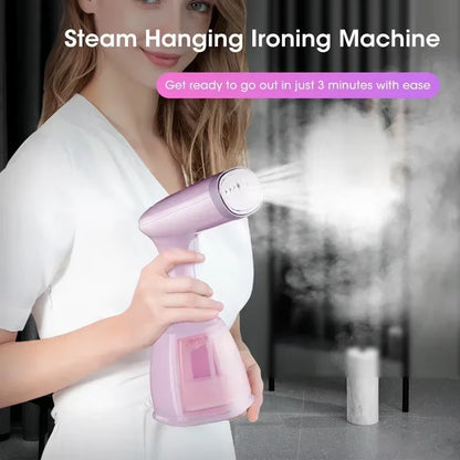 1500W Handheld Garment Steamer for Clothes 330Ml Portable Household Fabric Small Electric Steam Iron Machine for Home Travel Use