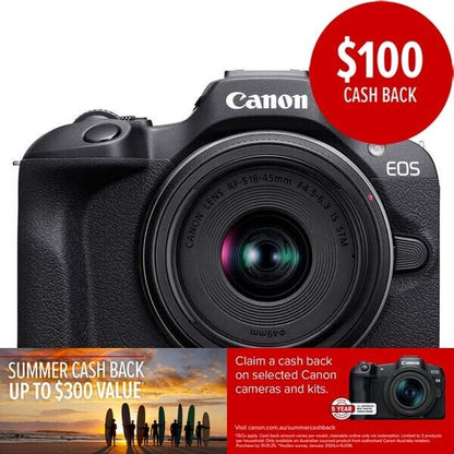 Canon EOS R100 (18-45) Camera Kit