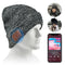 Bluetooth Beanie Hat Cap,  Wireless Bluetooth Hat with Headphone Headset Earphone Knitted Beanie with Stereo Speakers and Microphone Hands Free Talking