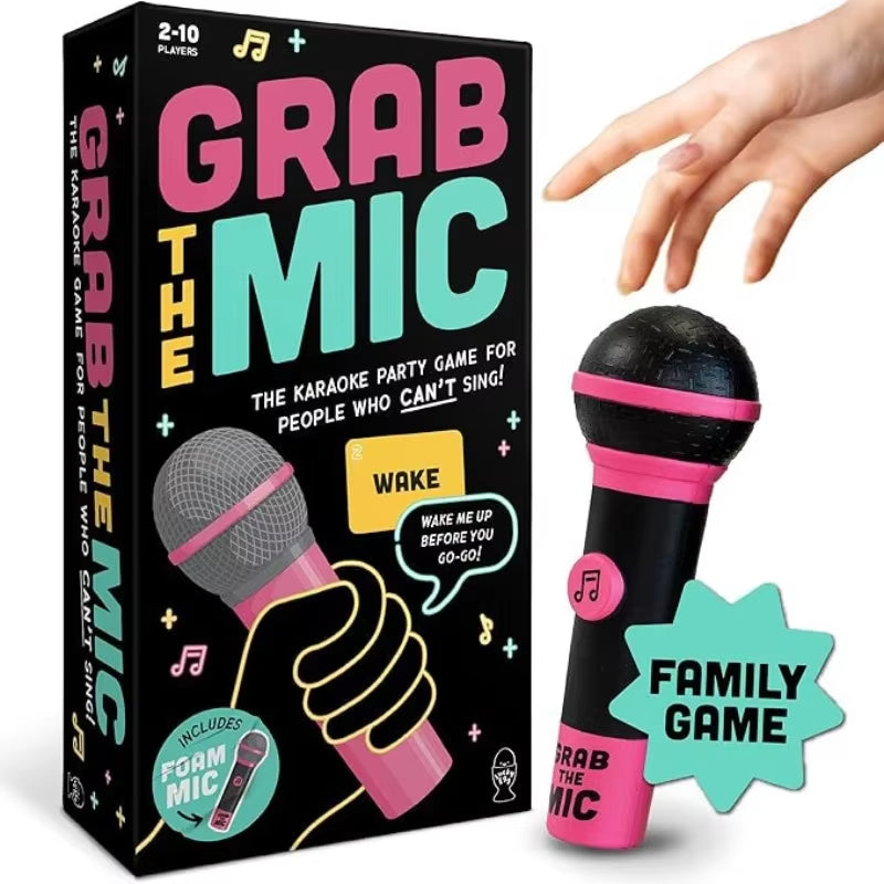 Fun Microphones Kids Toys Bad Singer Board Game Gifts