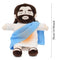 38CM Breathing Jesus Plush Toy Baby Soothing Jesus Doll Four-Gear Adjustment Children Music Sleep Companion Christmas Toy Gifts