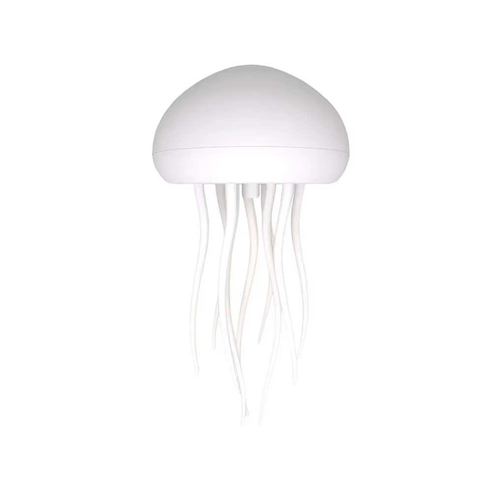 Cute Jellyfish LED Night Light Rechargeable Voice Control Dancing Legs RGB Bedside Lamp Table Lamp Bluetooth Speaker Humidifier